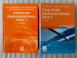 Frick/Knöll - Baukonstruktionslehre 1+2