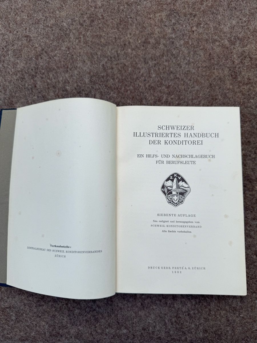 Libri: Illustriertes Handbuch der Konditorei 1932 – Usato da Fribourg venduto da Ardoffel 3