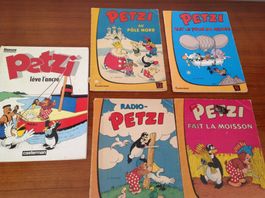 lot BD Petzi usagé