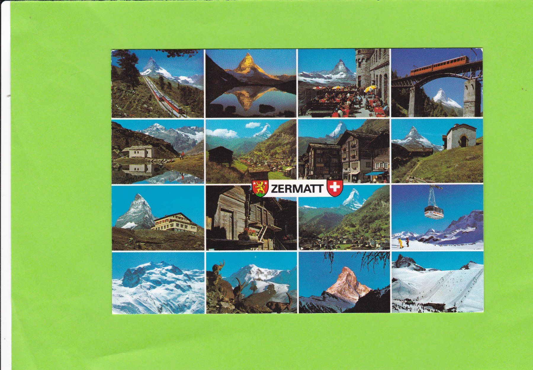 Ansichtskarten: Zermatt – Gebraucht aus St. Peterzell von neckertal