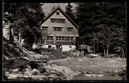 AK Seealpsee, Gasthaus Forelle, 1946
