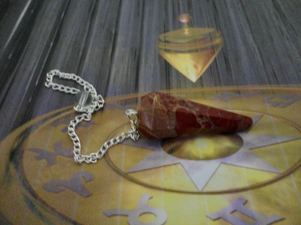 Minerali & Pietre curative: Jaspis rot Pendel – Nuovo (secondo la descrizione) da Biberist venduto da Steine 1