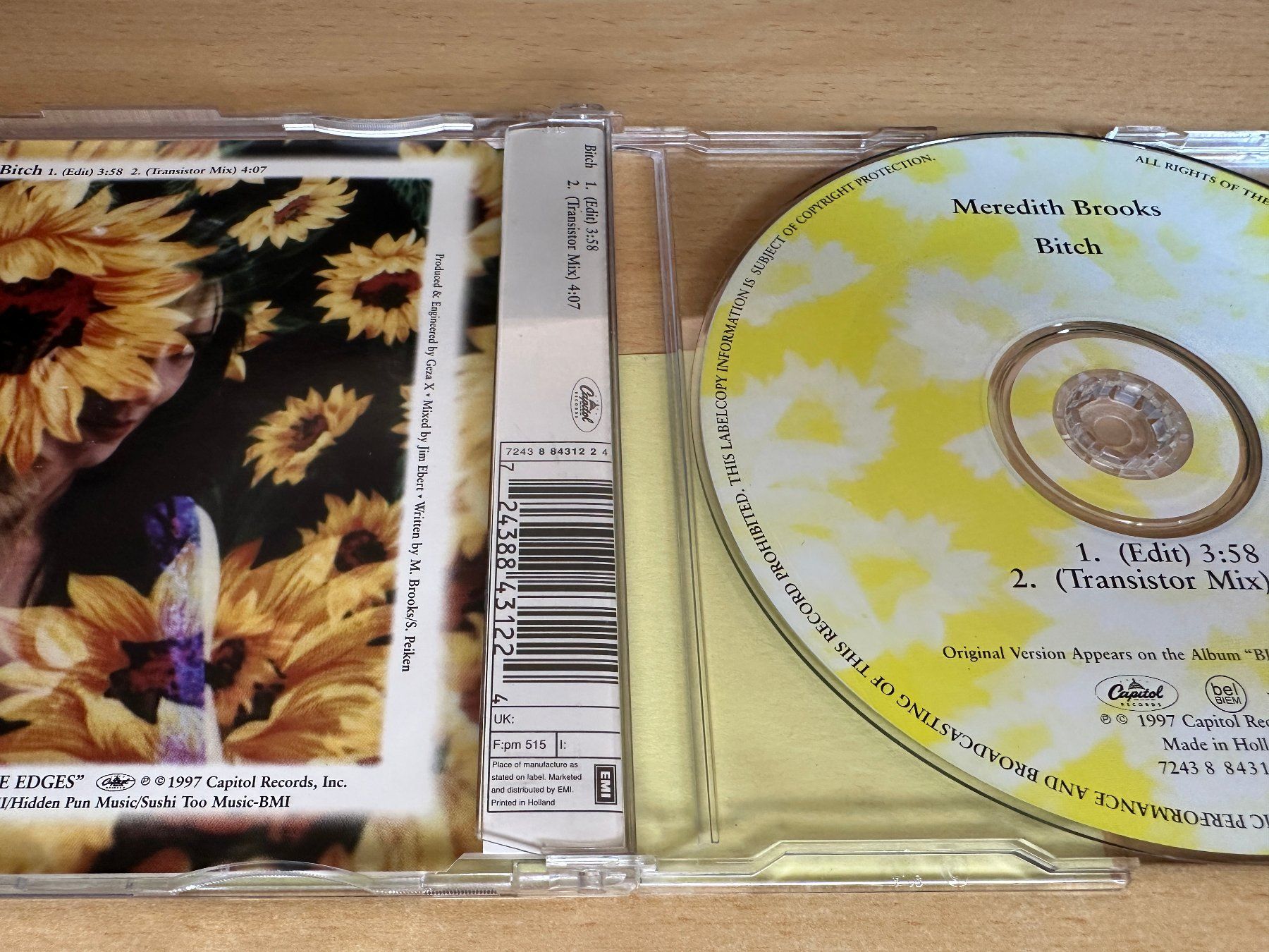 CD: Meredith Brooks – Bitch - Single CD – Usato da Rikon im Tösstal venduto da Alpenmutz 1