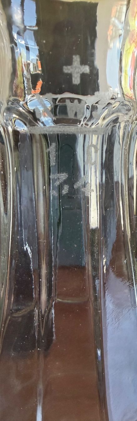 Glasi Hergiswil Karaffen: Alte Hergiswiler Weinkaraffe, 1 Liter – Gebraucht aus Luzern von Mamutpe 3