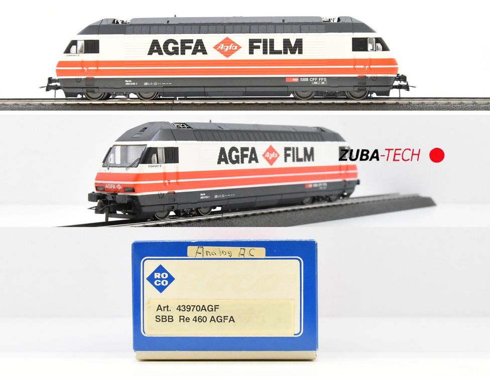 Locomotive Roco 63513 Re 460 015-1 CFF – Échelle HO – DCC Ready – Occasion
