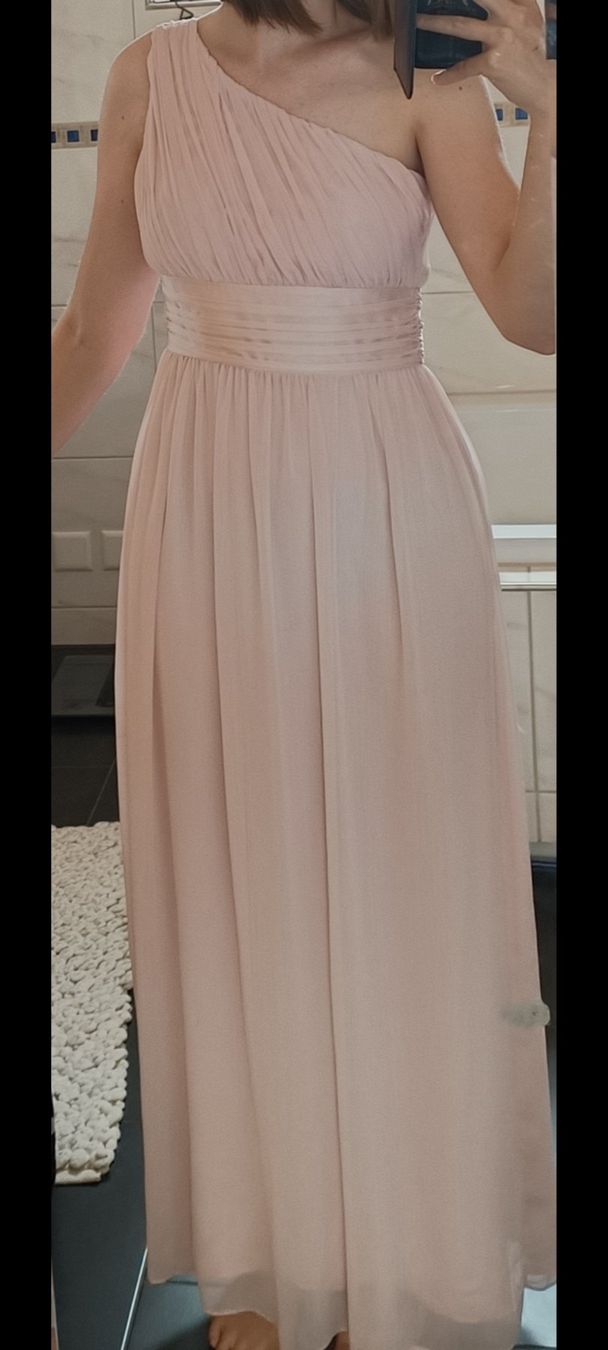 Vestiti: Sommerliches, elegantes, rosa Abendkleid, Grösse 38 – Usato da Dörflingen venduto da M.scharen 1