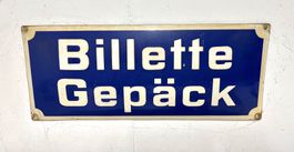 SBB Emaille Schild 60x25cm