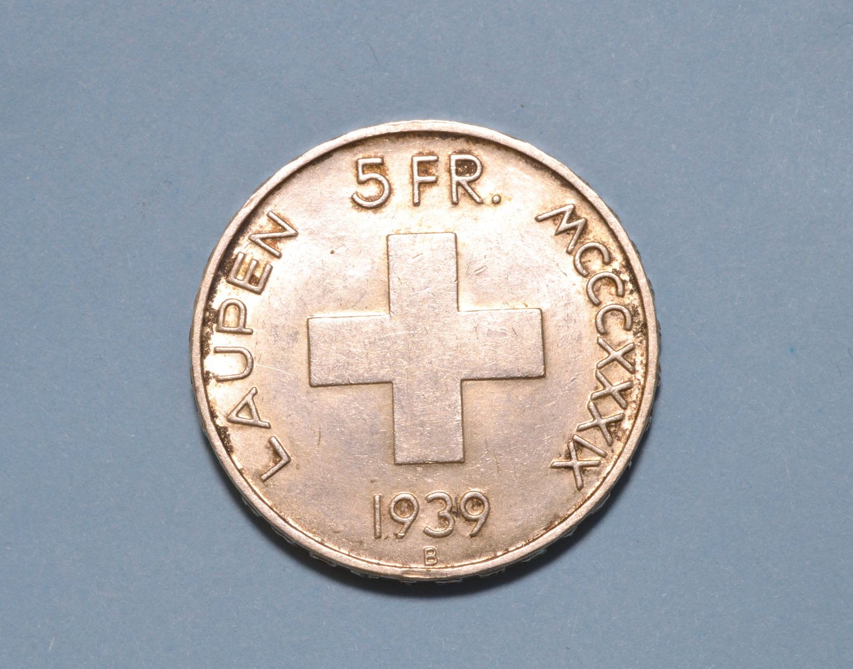 Toutes les monnaies: 5 Franken 1939 Laupen – D'occasion à Oberglatt ZH par dil_85sh 3
