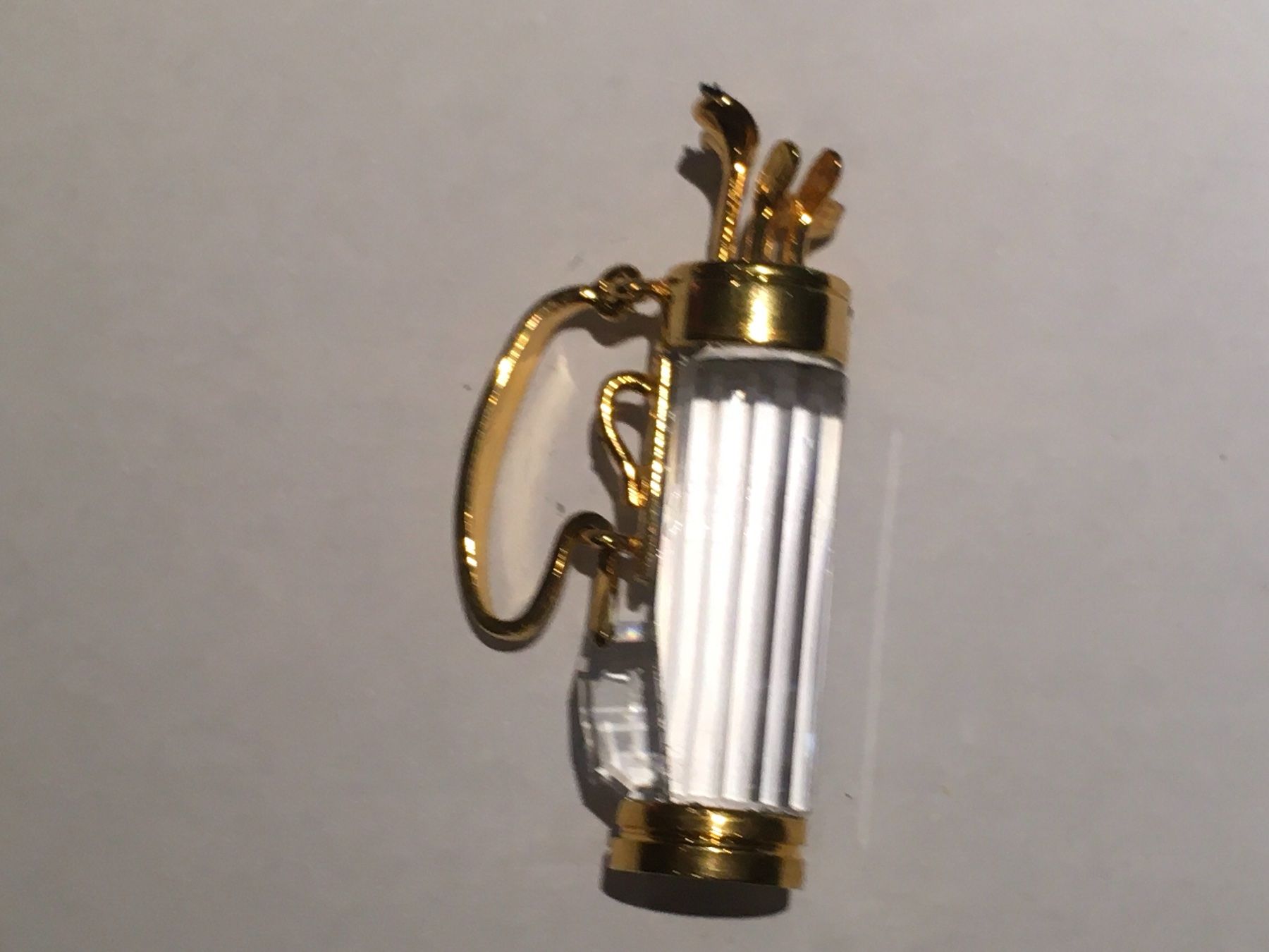 Swarovski Statuette: Swarovski Golfsack mit OVP – Nuovo e nell'imballaggio originale da Oberglatt ZH venduto da Multimix 1