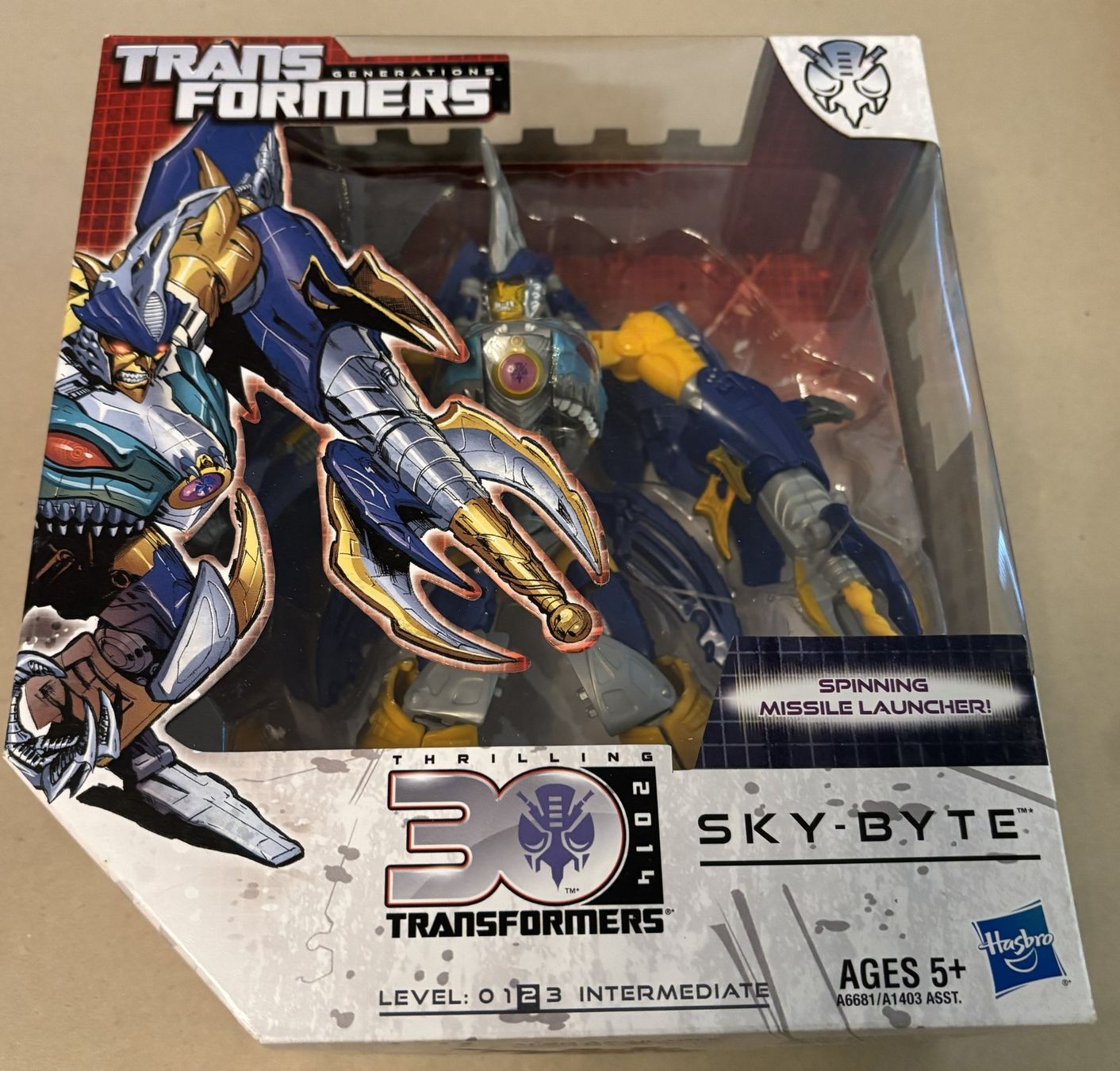 Hasbro Statuette: Transformers Sky-Byte (Thrilling 30, Voyager Class) – Nuovo e nell'imballaggio originale da Founex venduto da spf_b7sg