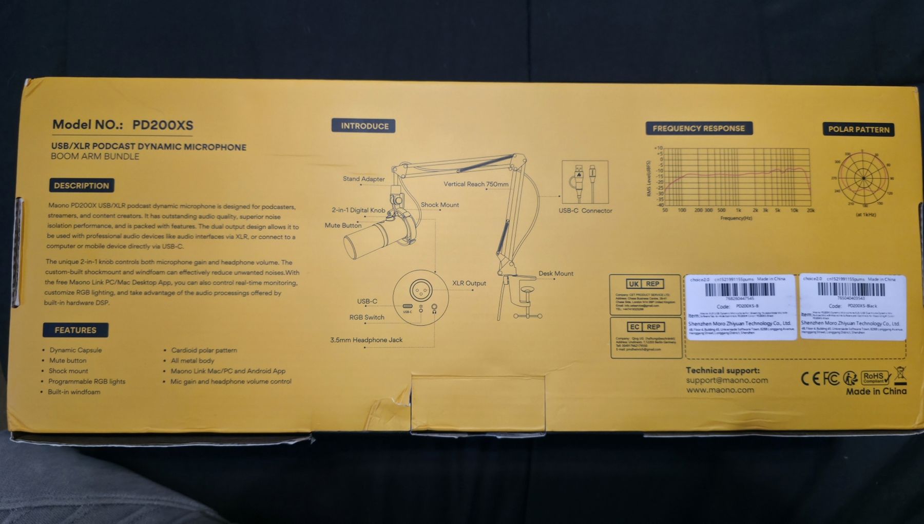 Microfoni: Maono Podcast Microphone Kit – Nuovo (secondo la descrizione) da St-Maurice venduto da mig_k5q5 1