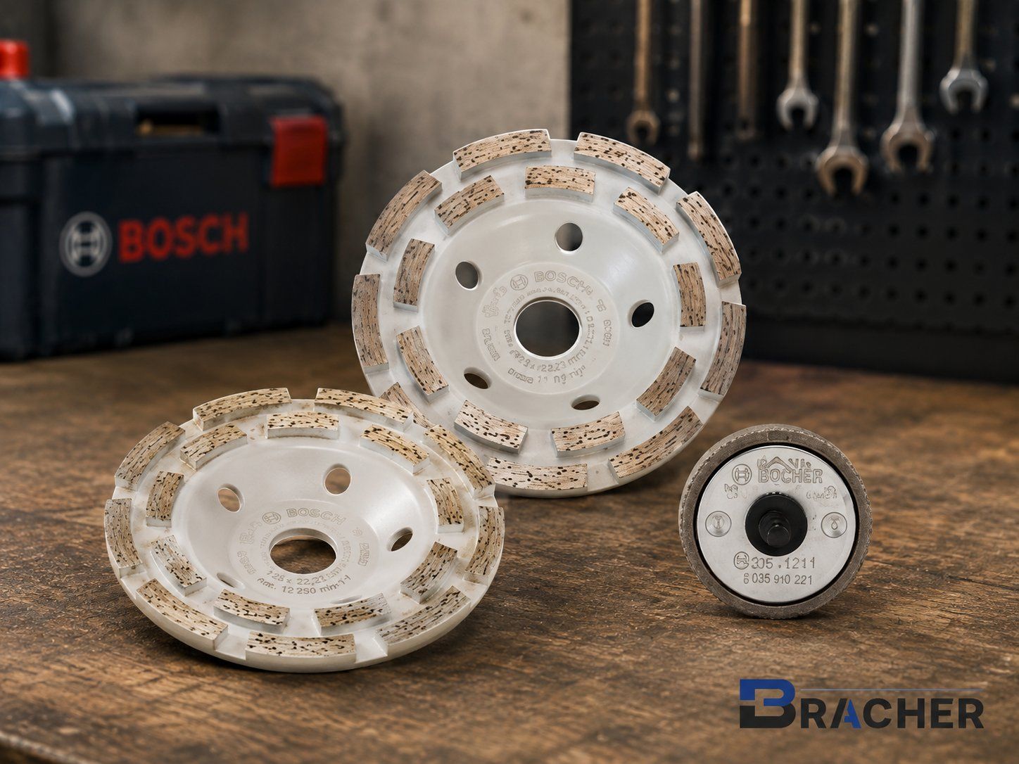 Bosch Tutti gli attrezzi: Bosch Expert for Concrete Diamanttopfscheibe Set – Nuovo e nell'imballaggio originale da Jegenstorf venduto da Bracher_Store
