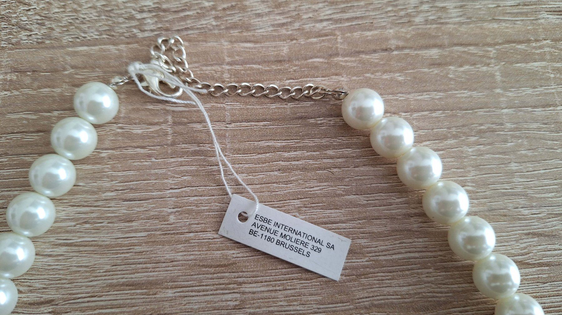 Catenine: Halskette Perlenkette mit Anhänger – Nuovo e nell'imballaggio originale da Niederrohrdorf venduto da Papillon_47 2