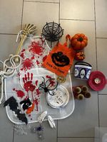 Halloween Deko- & Verkleidungsset  grosses Set