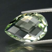 5,07 ct Quartz vert naturel