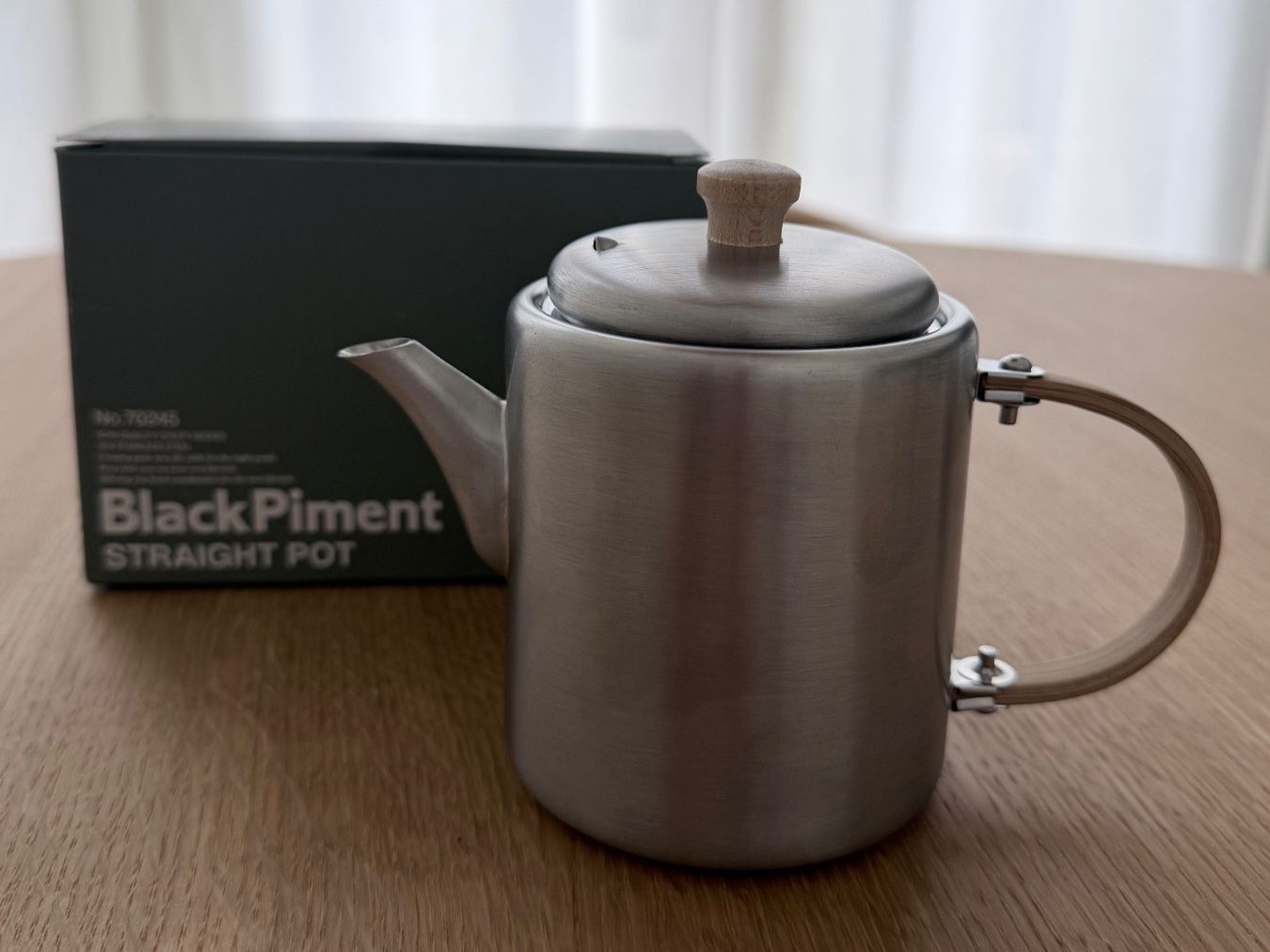 Teiere: Black Piment - Japanese tea pot - Side handle – Nuovo e nell'imballaggio originale da Zürich venduto da derLaufderDinge 1