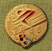 O077 Plakette Corviglia Marguns 1991 VBBS Schweiz Graubünden