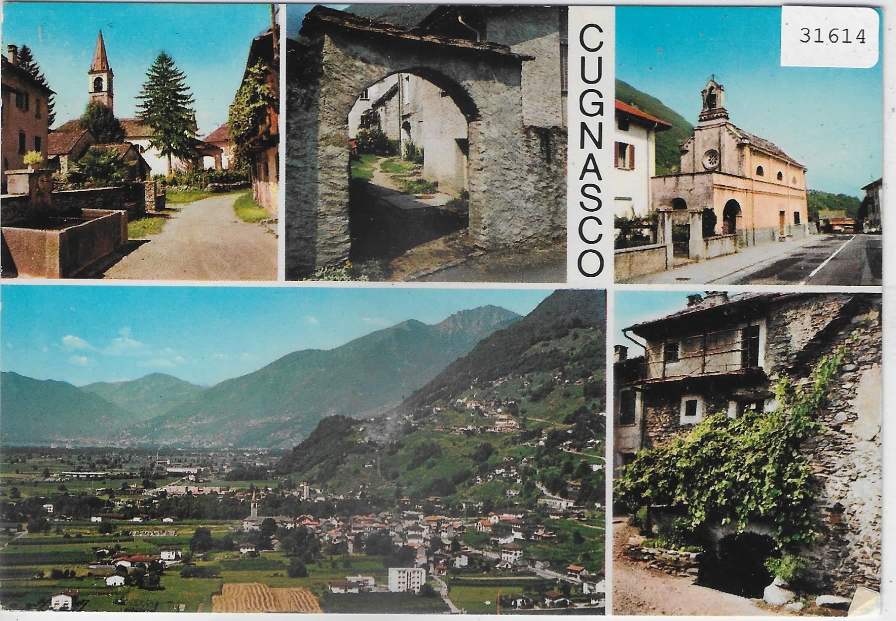 Cartoline postali: Cugnasco - Multiview – Usato da Ettingen venduto da Kartenplanet