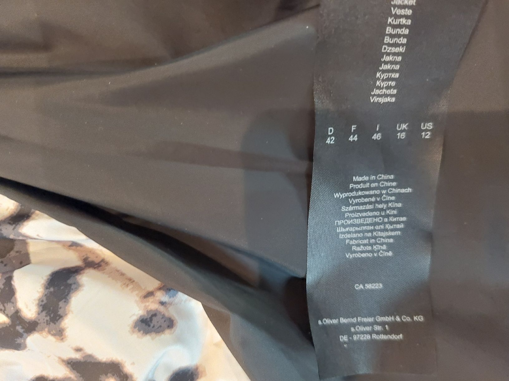 S.Oliver Giacche: Jacke s.Oliver Gr. 42 – Usato da Hausen AG venduto da Emirfinn 3
