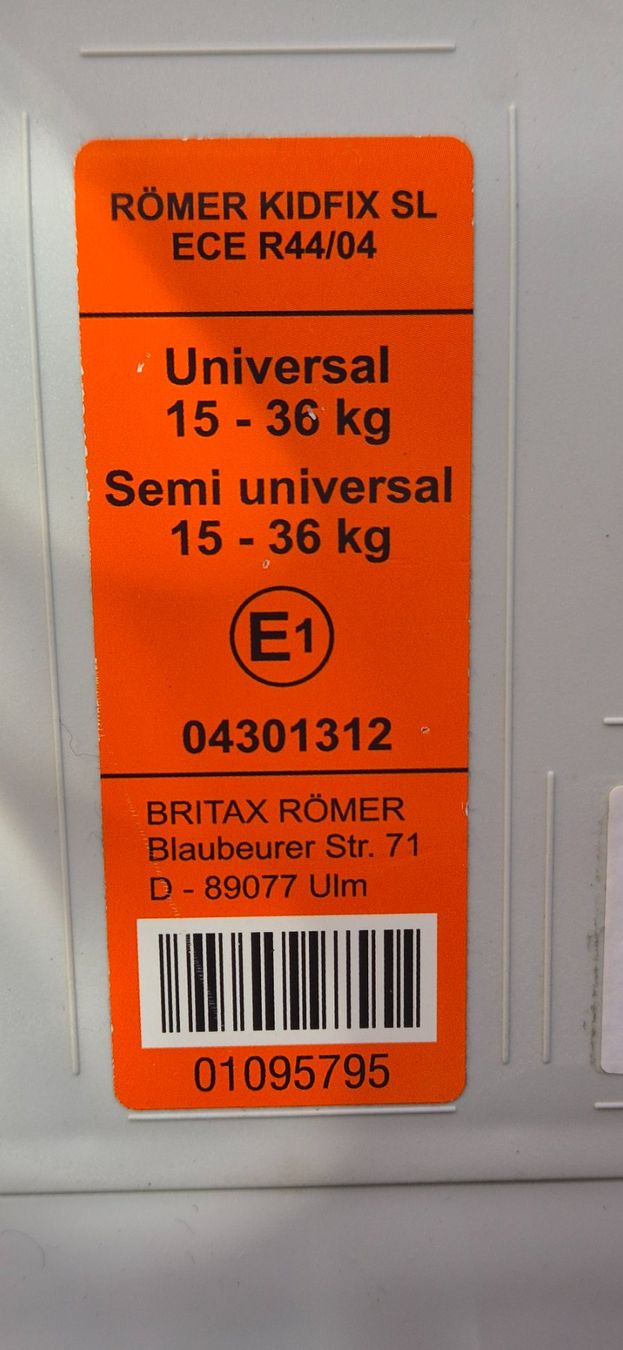 Britax Römer Seggiolini per auto: Römer Britax – Usato da Frauenfeld venduto da CP1 3