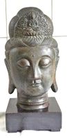 Buddha Kopf Bronce aus Vietnam