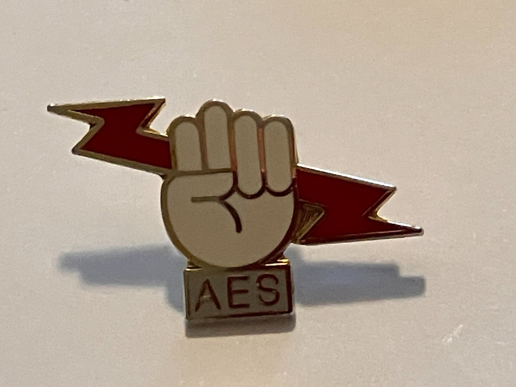 Plaquettes & Badges: 1 Pin AES – D'occasion à Basel par djwwpp