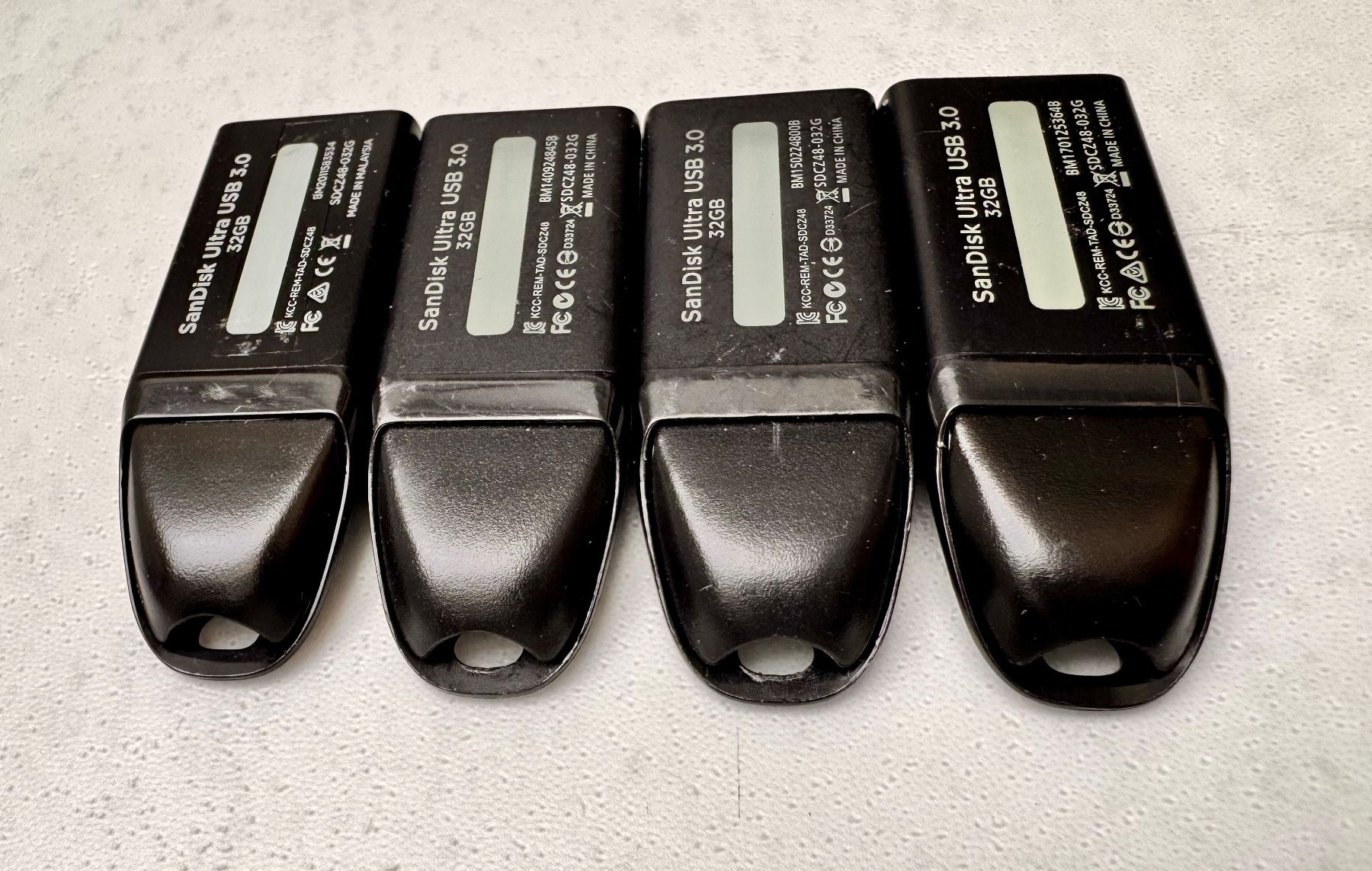 Sandisk USB Sticks: 4x SanDisk USB 3.0 Sticks 32GB – Gebraucht aus Hermetschwil-Staffeln von Mobile2013 4
