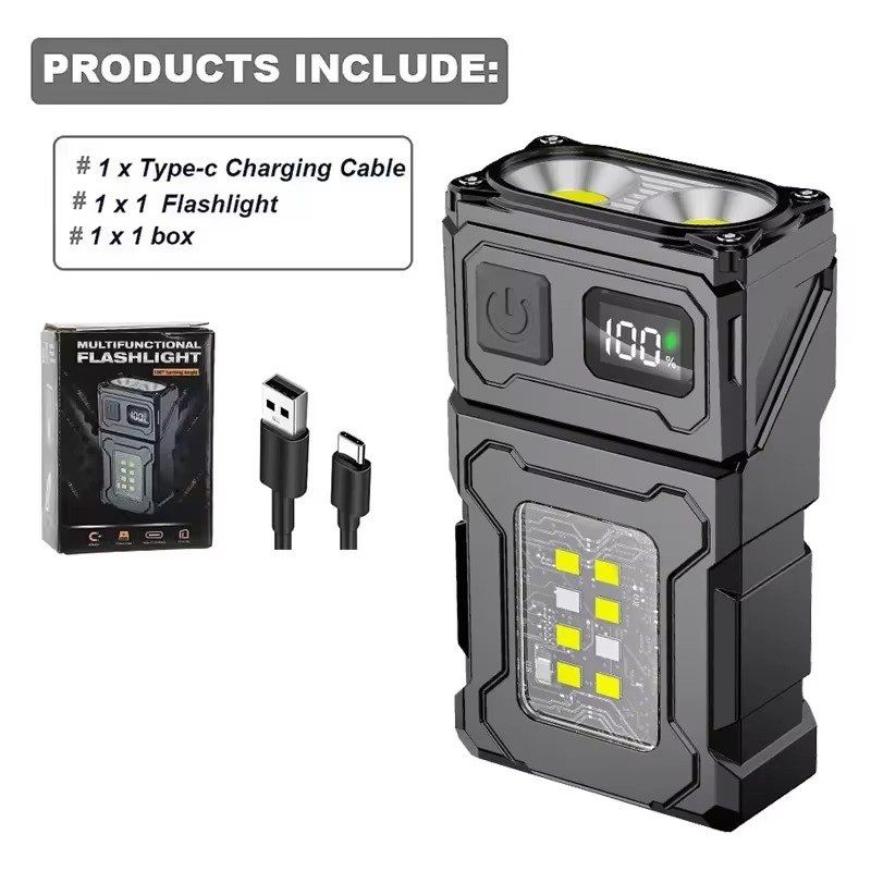 Lampade: Taschenlampe Superhelles MINI-USB-wiederaufladbares LED-Lich – Nuovo e nell'imballaggio originale da Unterägeri venduto da RmOnline 1