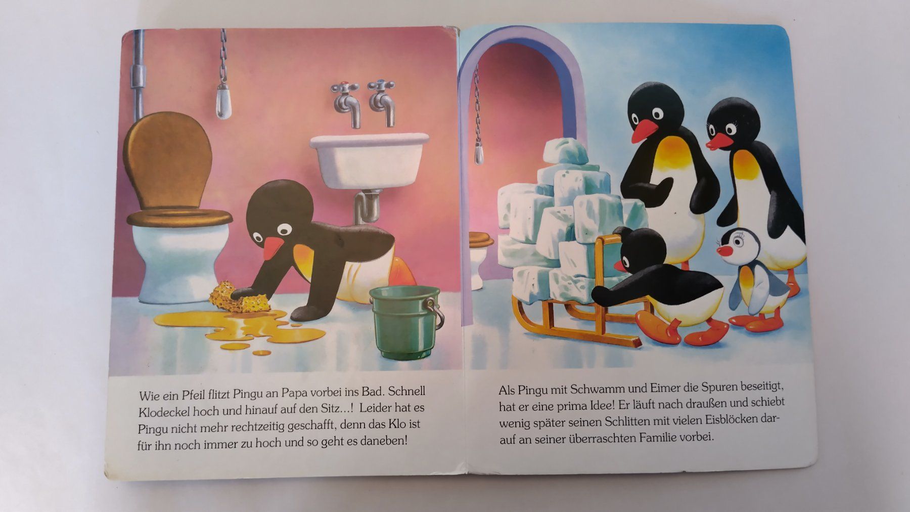 Libri: Pingu - Ein dringender Fall /  Bilderbuch 1993 / Kartoniert – Usato da Bellach venduto da JingleJerry 5