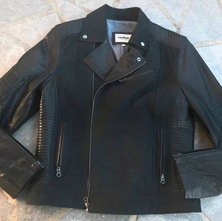 Leather jacket New M