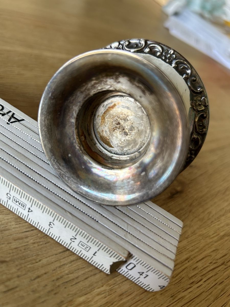 Portacandele: Kerzenständer aus Silber – Usato da Basel venduto da kitu 4