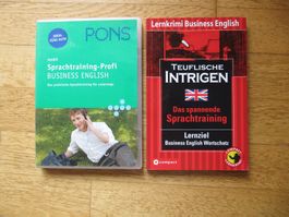 2x Business Englisch: Lernkrimi + Pons Mobil 2 CDs