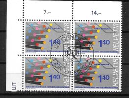 Viererblock UIT (D XI) 14 ET Genève 13.9.1988