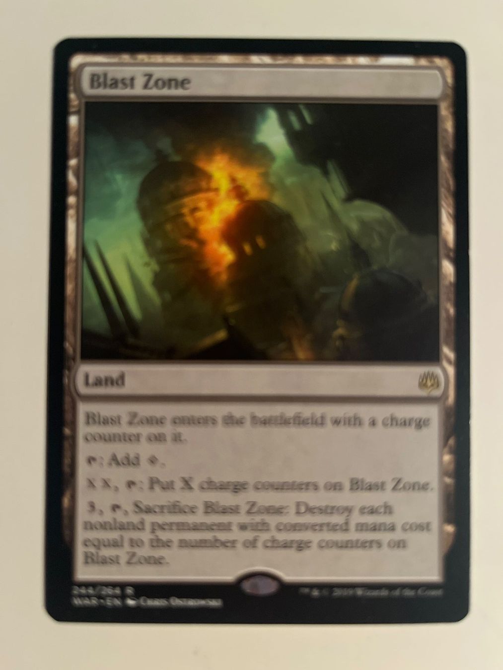 Magic The Gathering Cartes à collectionner: 1 x Blast Zone - Magic: The Gathering - MtG – D'occasion à Kriens par Shadi1980