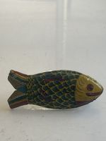 Blech Fisch Sparschwein Spielzeug altes Sammlerstück(S15)