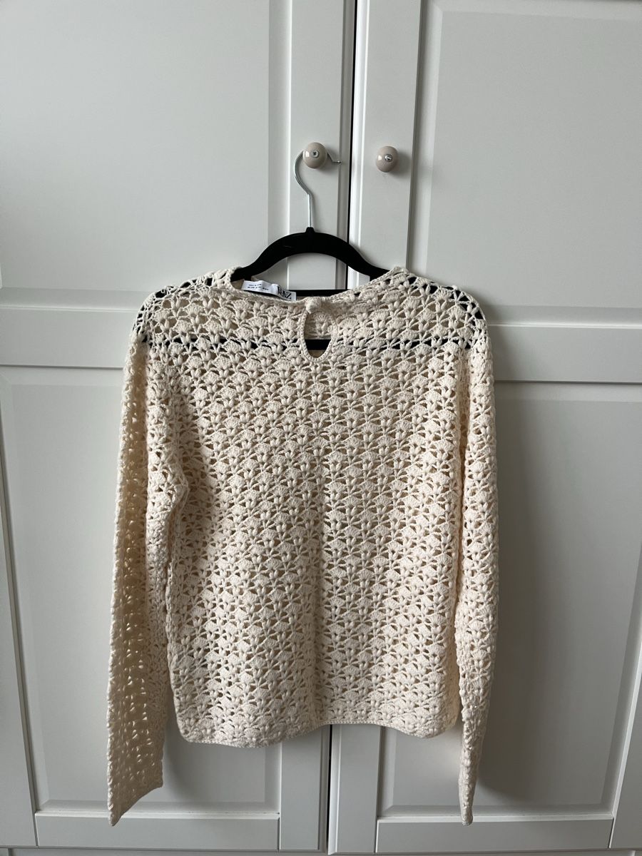 Zara Maglioni & Felpe: Butterfarbiger Pullover mit Löchern – Nuovo (secondo la descrizione) da Allschwil venduto da eyl_bb8q 7