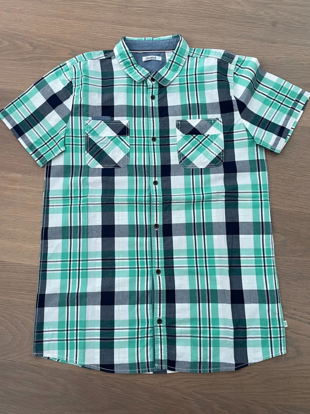 Okaidi Camicie, T-shirt & Polo: Kurzarm-Hemd in Grösse 158/164 – Usato da Rüschlikon venduto da user999