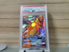 (PSA9) Charizard #SM211, Black Star, Carte Pokémon gradée