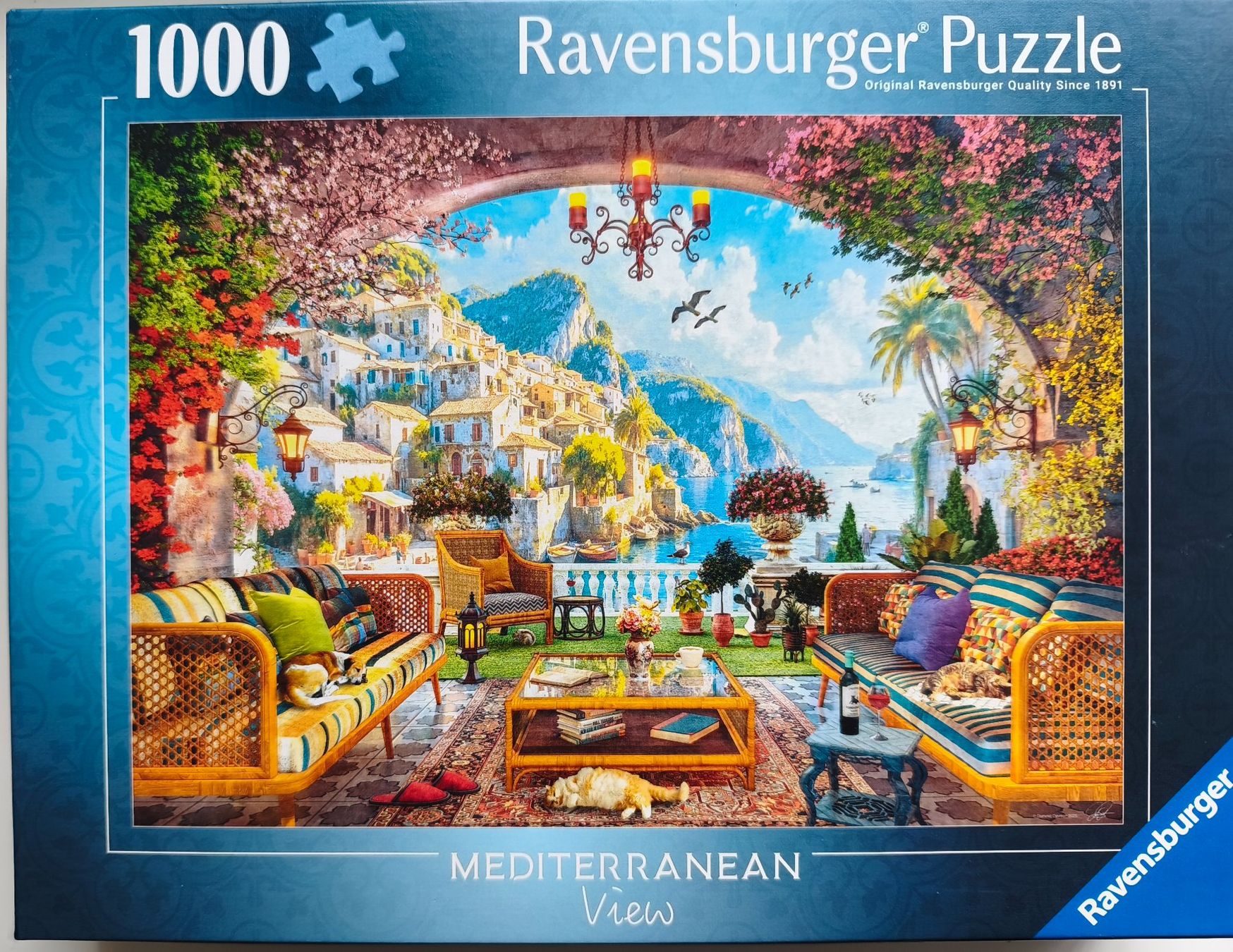 Ravensburger Puzzle: 1000 Puzzle RV, Aussicht auf Meer – Usato da Obernau venduto da stimeroli
