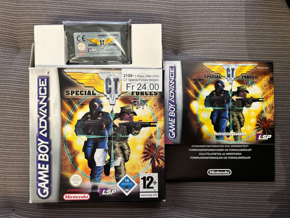 Ct Special Forces Game Boy Advance Kaufen Auf Ricardo
