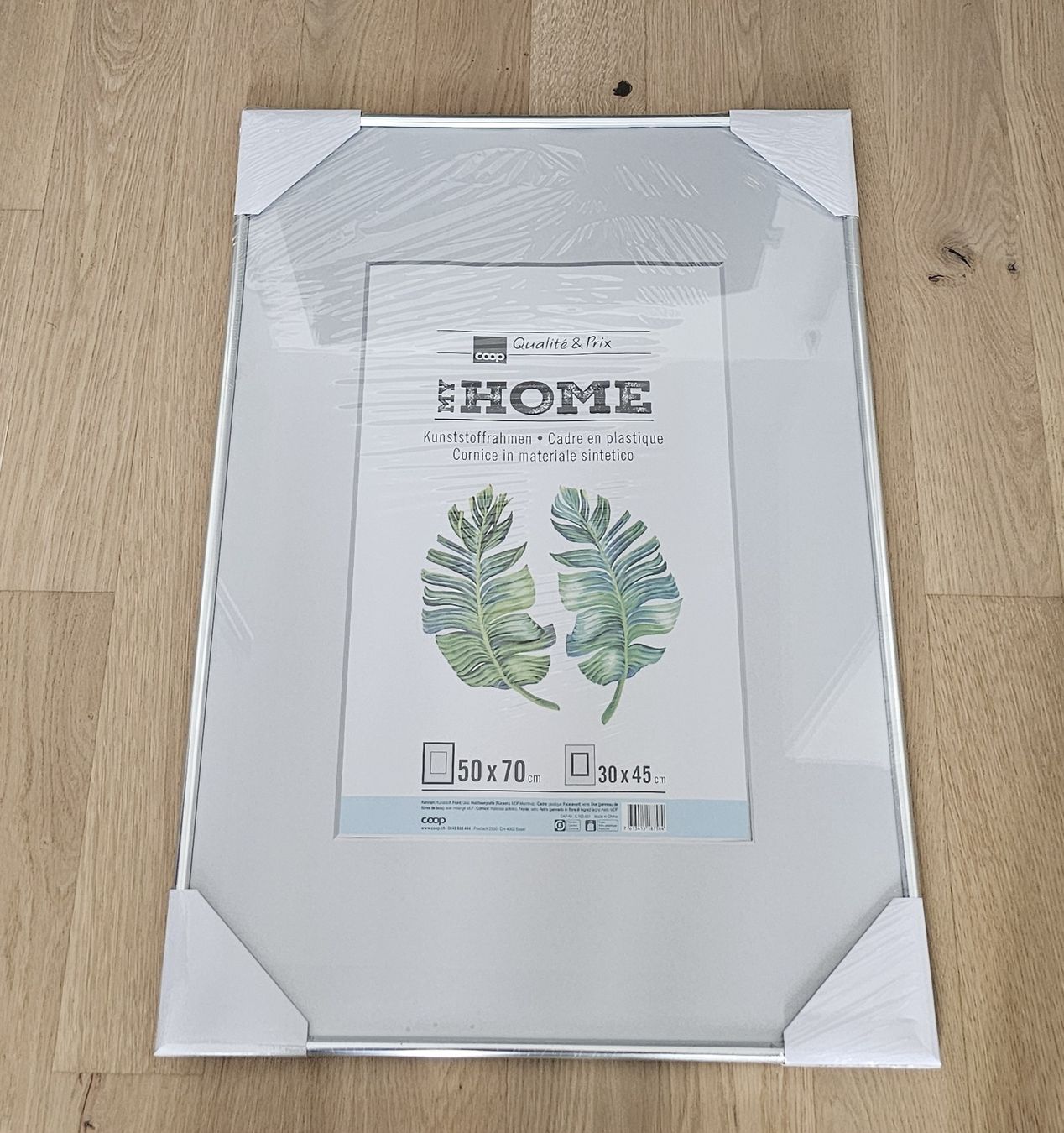 Cornici: Bilderrahmen Kunststoff silber 50x70cm originalverpackt – Nuovo e nell'imballaggio originale da Weesen venduto da strubi2010