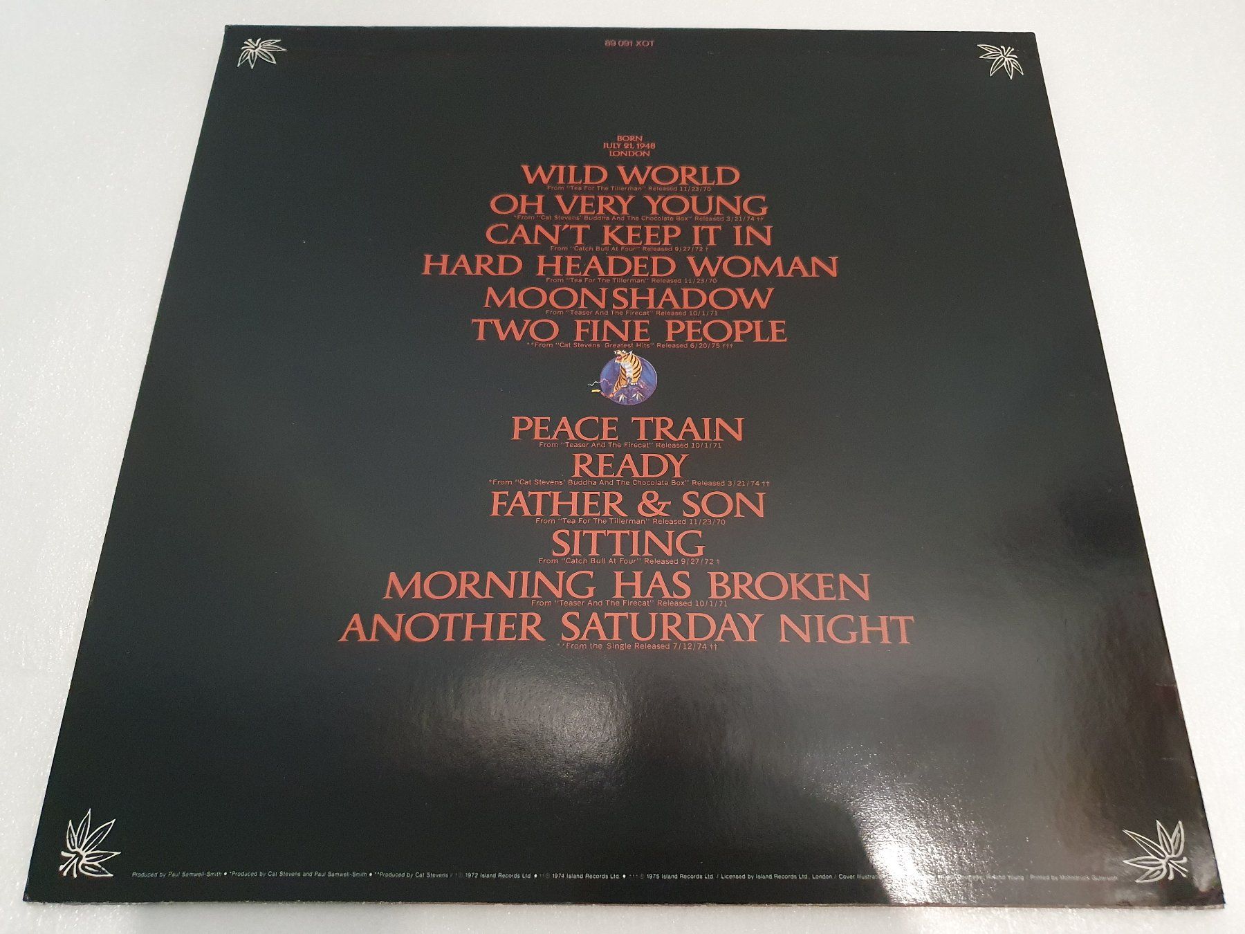 Dischi in vinile: Cat Stevens – Greatest Hits – Usato da Uster venduto da Vinyl-Leidenschaft 1