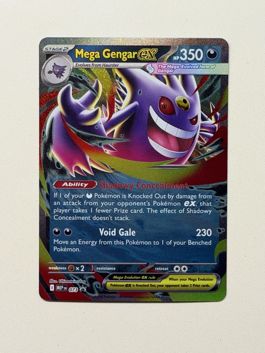 Pokémon Sammelbilder & Trading cards: Mega Gengar ex 073 Mega Evolution Pokémon EN – Neu (gemäss Beschreibung) aus Windisch von CharizArdi