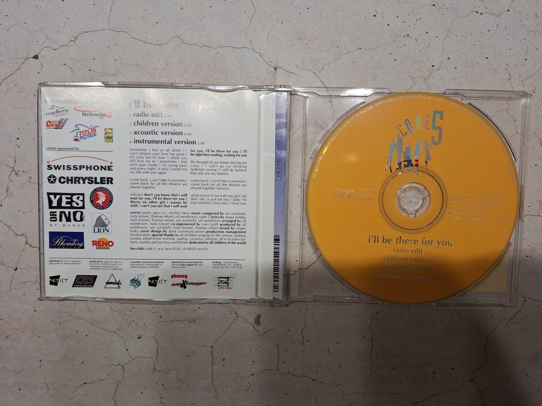 CDs: Single CD Code 5 – Gebraucht aus Schaffhausen von Mipakr 1