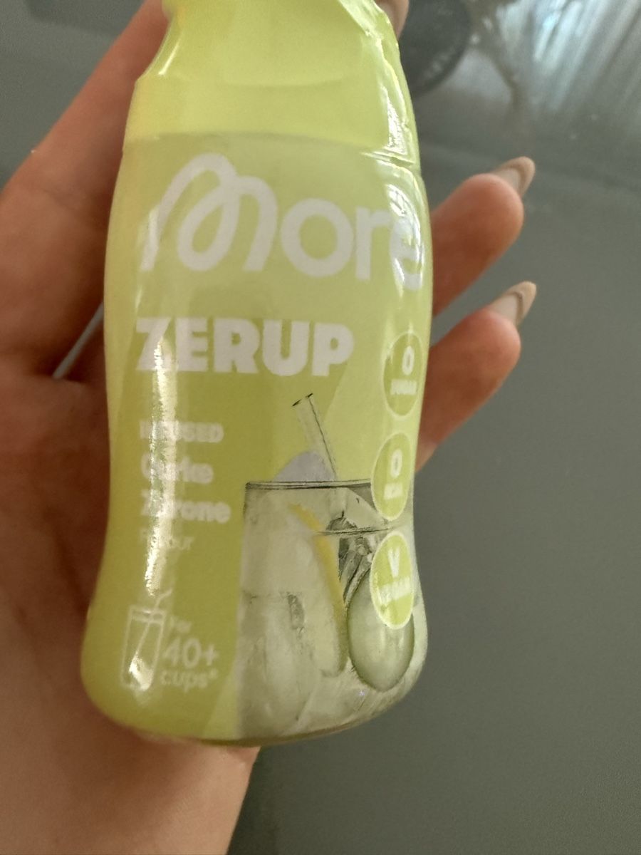 More Nutrition Cibi & Specialità: Gurke Zitrone More Zerup - ungeöffnet  – Nuovo e nell'imballaggio originale da Kreuzlingen venduto da sop_kxw5 2