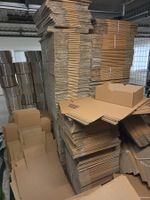 Diverse Kartonschachteln – Neu & ungefalzt – Ganze Posten ab