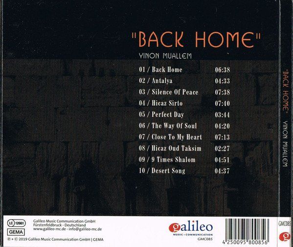 CD: Yinon Muallem – Back Home – Usato da St.Gallen venduto da jalamusic 1