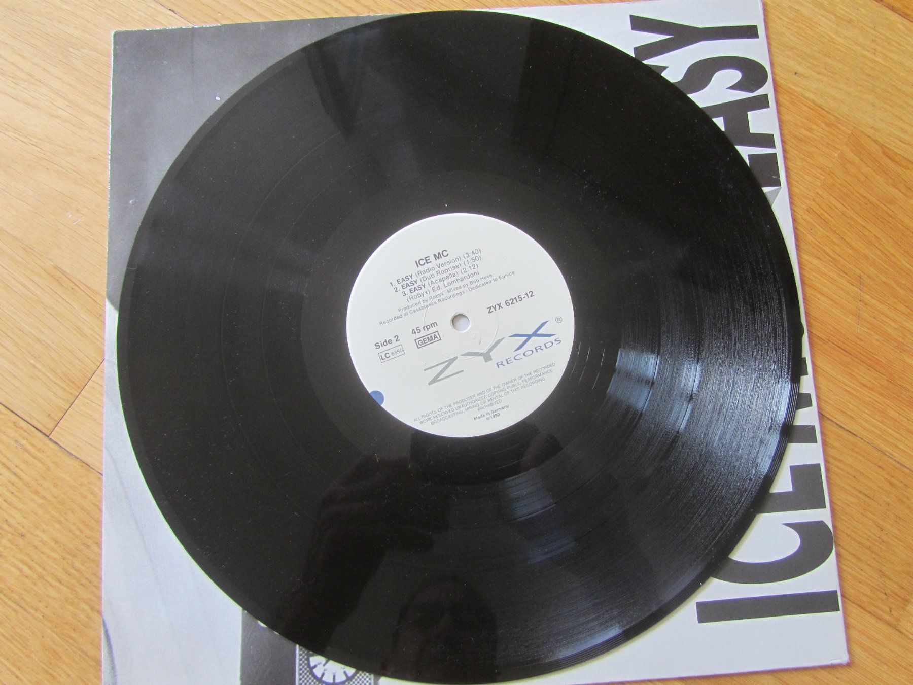 Dischi in vinile: ICE MC - Easy (Extended Remix) – Usato da Seengen venduto da mikelele 2