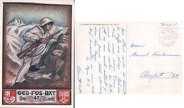 Armée Suisse, Geb.Fus.Bat. 47 (S.K.B. Feldpost)