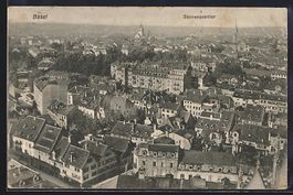 Basel, Steinenquartier aus der Vogelscha